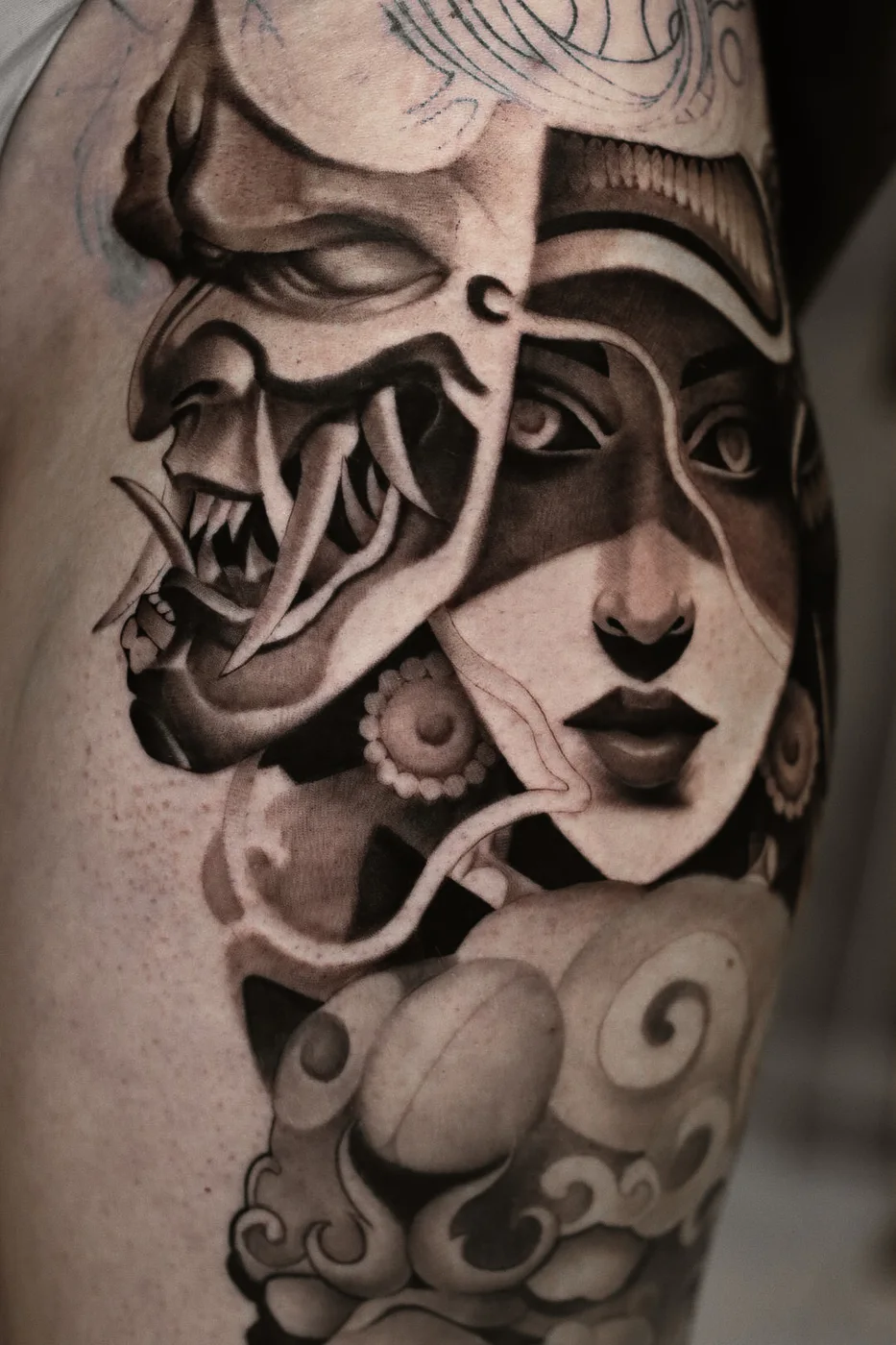 Japanese, Usee Tattoo