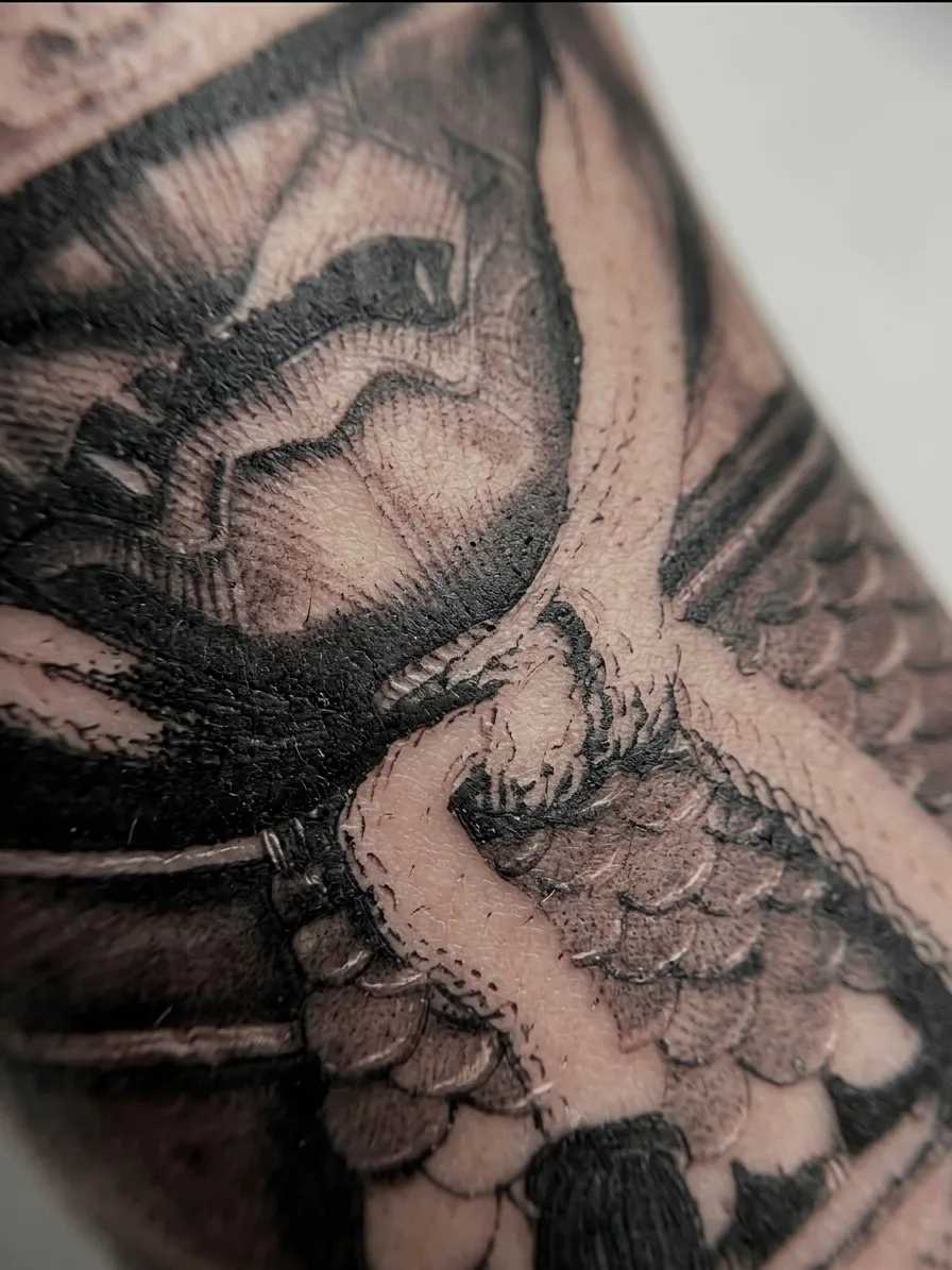Japanese, Usee Tattoo