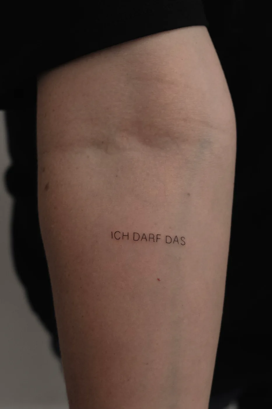 Schriftzug, Usee Tattoo