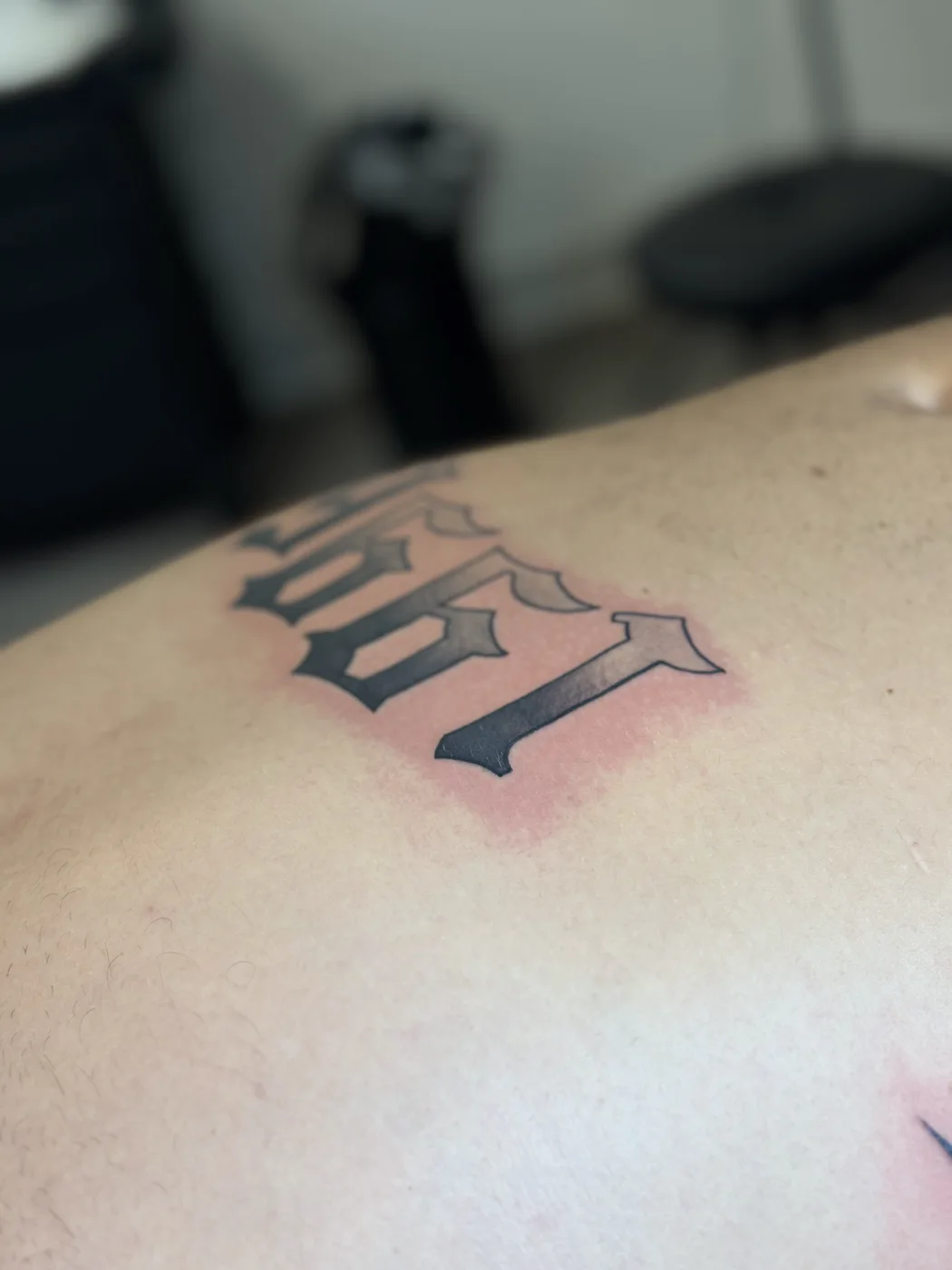 Schriftzug, Usee Tattoo