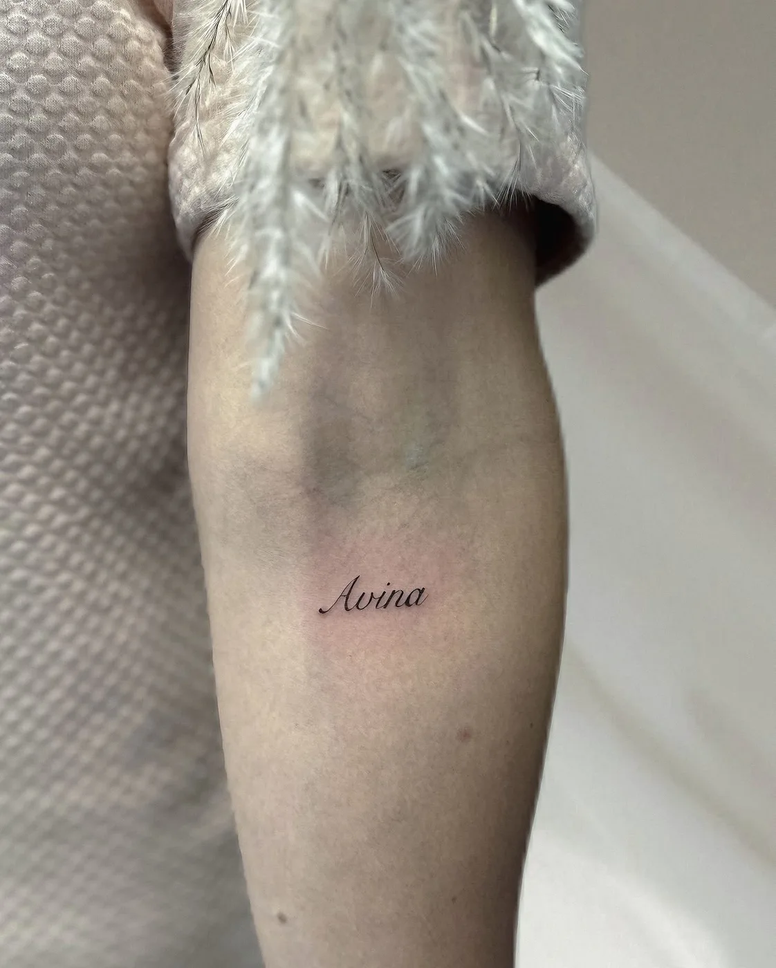 Schriftzug, Usee Tattoo