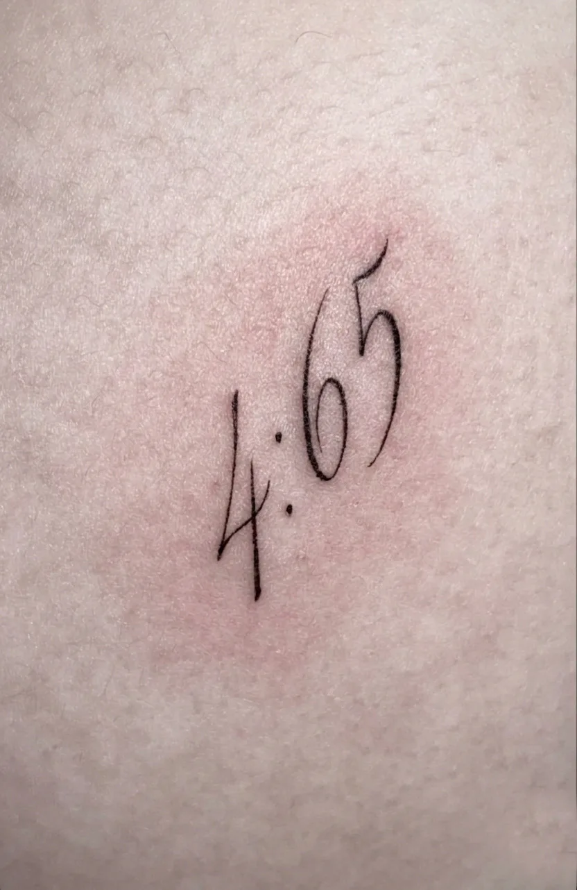 Schriftzug, Usee Tattoo