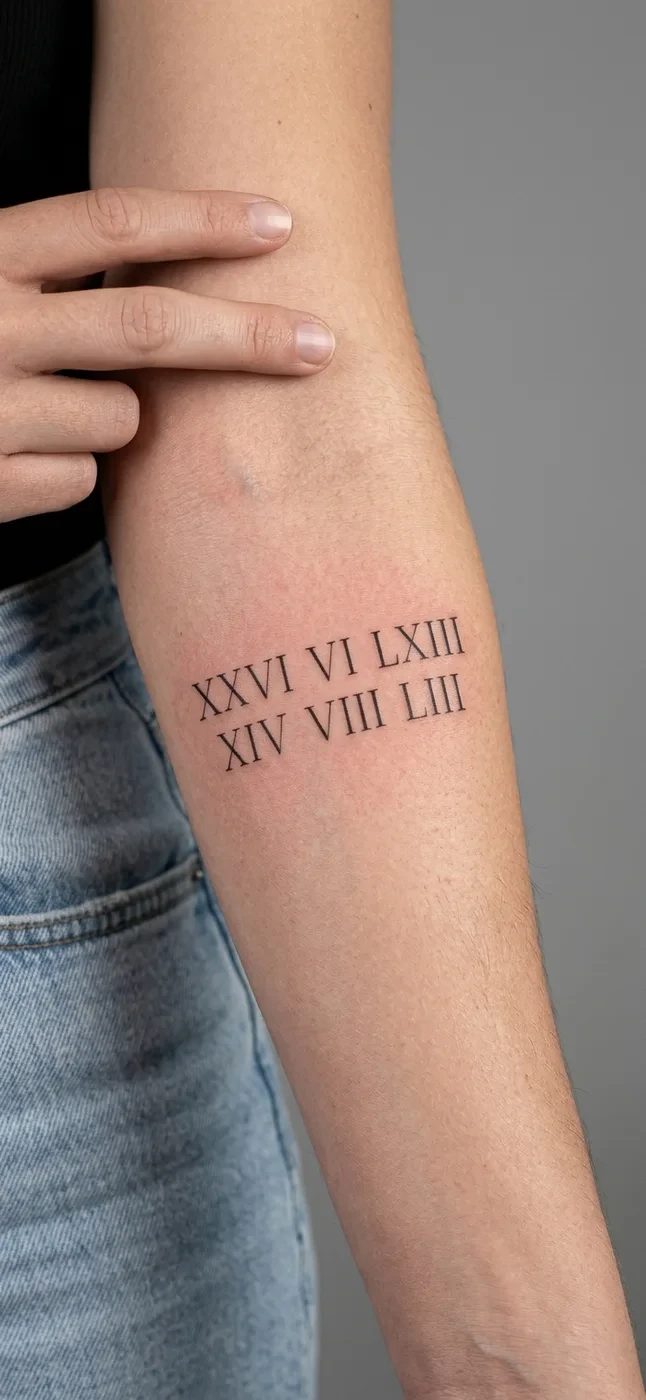Schriftzug, Usee Tattoo