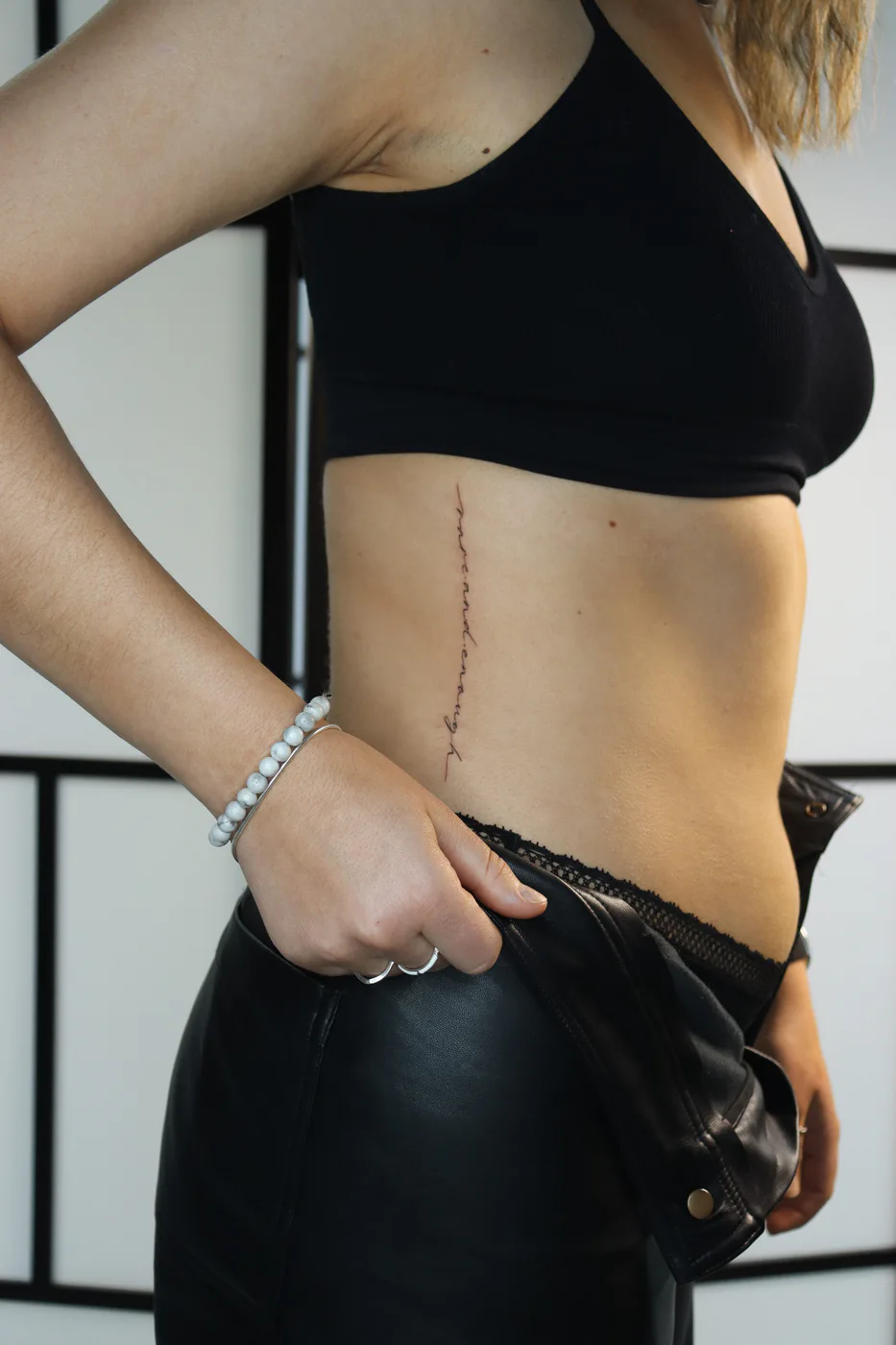 Schriftzug, Usee Tattoo