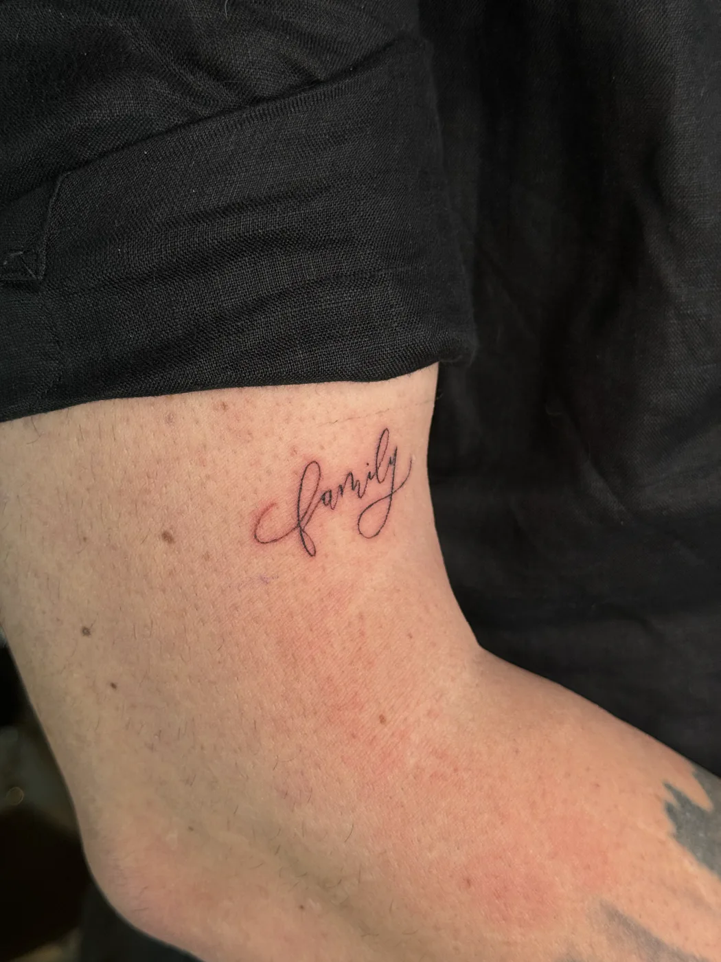 Schriftzug, Usee Tattoo