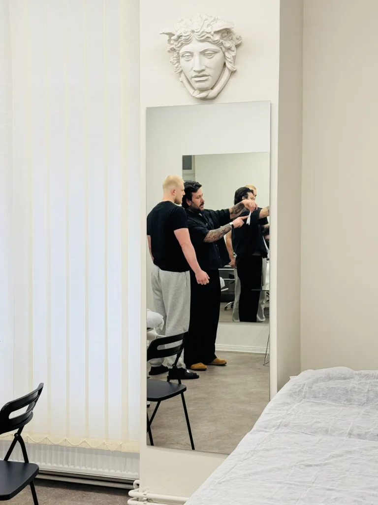 Beratung im Studio in Berlin Charlottenburg
